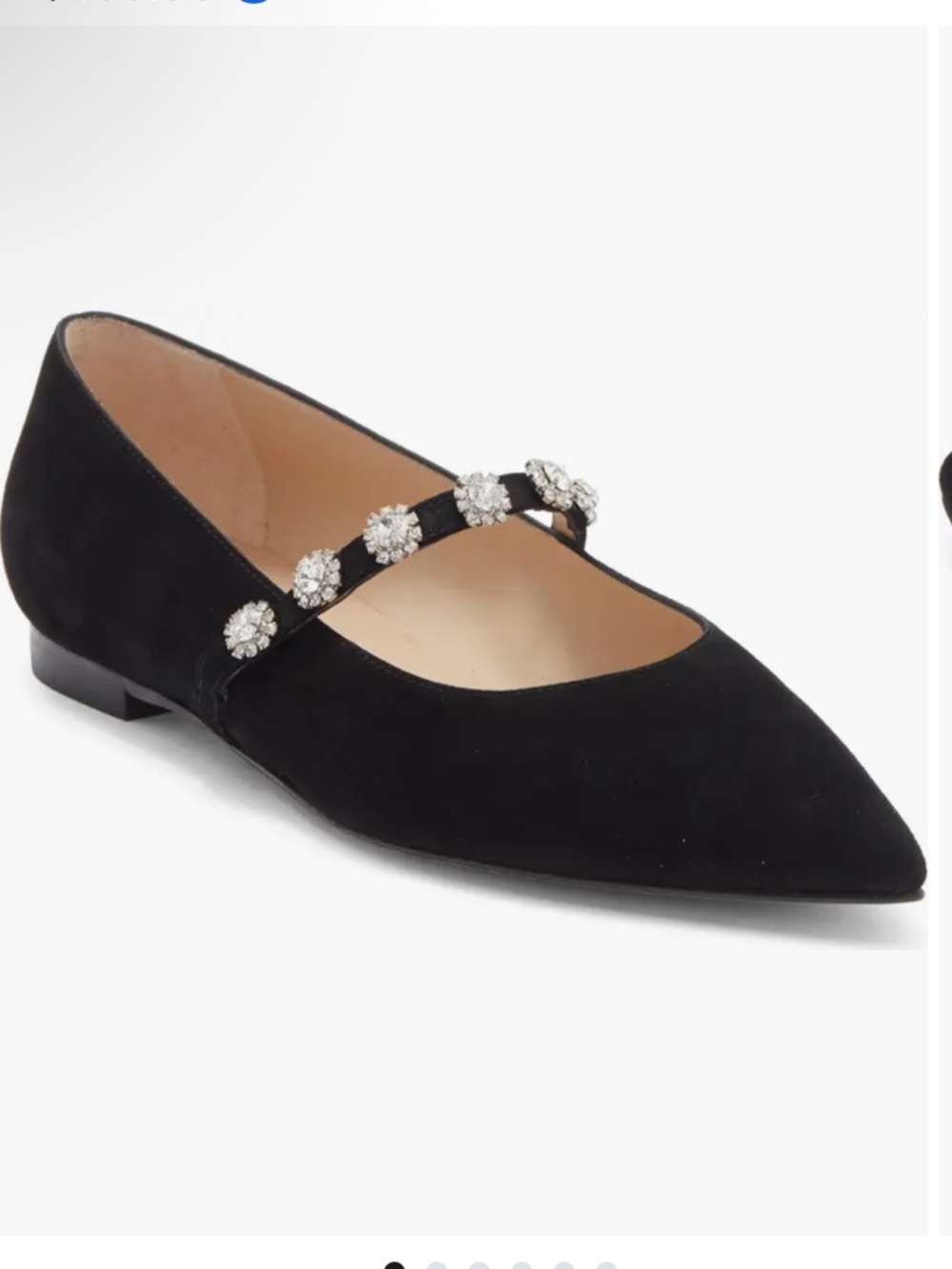 NWOB Stuart Weitzman Justina Mary Jane Flat